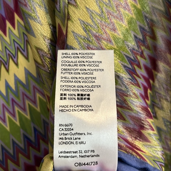 NWOT Urban Outfitters Kary Keyhole Tie Back Top - Size L - Picture 10 of 13